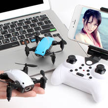 Mini dron teledirigido con/sin cámara wifi fpv 0.3mp plegable Quadcopter S9 Pocket Drone mantenimiento de altitud fotografía helicóptero dron 2024 - compra barato