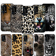 T67 moda tigre leopardo padrão caso para huawei companheiro nova 2 2i 3 3i 4e 5 5i 5t inteligente 6 7 10 20 30 se p inteligente pro lite 2019 2024 - compre barato