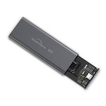 Carcasa de SSD M2 NVME, carcasa de disco duro M.2 a USB tipo C, para NVME, PCIE, NGFF, SATA, clave M/B, disco SSD 2240/2280 2024 - compra barato