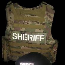 Large IR Reflective Patch USA SHERIFF Special Unit Uniforms Badge Embroidered Nylon Vest Tactical Military Sticks For Backpack 2024 - buy cheap