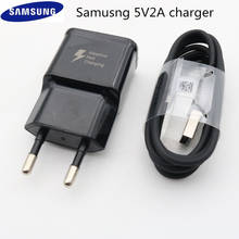 Samsung Charger EU Plug Travel Adapter 5V 2A Charge Micro USB Cable For Galaxy S7 S6 Edge J3 J5 J7 A3 A5 A7 2016 A10 Note 5 4 2024 - buy cheap