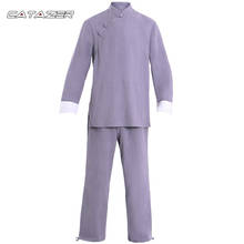 Uniforme de estilo chinês para kung fu, roupa de algodão e linho melhorada para o outono e inverno 2024 - compre barato