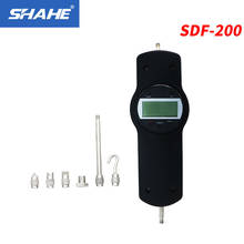 SHAHE SDF-200 цифровой датчик силы 200N экономический динамометр датчик силы толчок и тяга тестер измерительный прибор 2024 - купить недорого