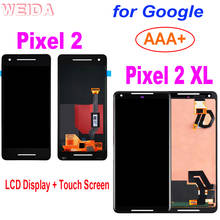 Display lcd aaa + para google pixel 2, tela sensível ao toque, peça de reposição para google pixel 2 2024 - compre barato