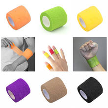 1-Roll 2.5-5cm Elastic Self-Adhesive Camouflage Bandages For Home Sports Sprain Treatment Emergency Kits Outdoor Gear Cover 2024 - buy cheap