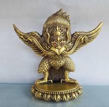 Copper Statue Pure copper creative Dapeng Bird Ornament brass home furnishing handicraft animal Fengshui ornament in living room 2024 - buy cheap