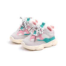 2021 Autumn Baby Girl Boy Toddler Shoes Infant Casual Running Shoes Soft Bottom Comfortable Stitching Color Children Sneaker 2024 - buy cheap