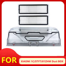 Dust Box With Filter Accessories FOR XIAOMI MIJIA 1C STYTJ01ZHM Robotic Vacuum Cleaner Dustbin Replacement Parts 2024 - buy cheap