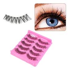 5 Pairs 3D Mink Lashes 3D Mink Eyelashes Handmade Reusable Natural Eyelashes Popular False Lashes Makeup Tools 2024 - buy cheap