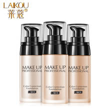 LAIKOU-Base de maquillaje para la cara, Base líquida, BB Cream, corrector, imprimación, fácil de llevar, suave 2024 - compra barato