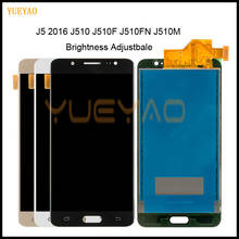 Brightness Adjustbale LCD For Samsung J5 2016 SM-J510F J510FN J510M J510Y J510G J510 LCD Display+Touch Screen Digitizer Assembly 2024 - buy cheap