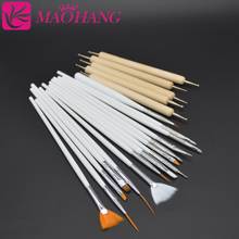 20pcs/set Nail Art Brush Kit Painting Pen Set Nail Dotting Drawing Polish Brushes With Storage Bag Nail Decoration Tool 2024 - buy cheap