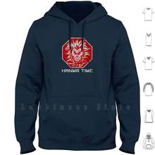 Stop , Hanma Time sudaderas con capucha Anime Manga Fighter Martialarts artes marciales Kung Fu Kenpo 2024 - compra barato