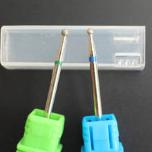 2Pc/Set Diamond Nail Drill Rotary Electric Bits Cuticle Pusher Milling Files Nail Cutter Art Salon Tools Machine Accessories 2024 - buy cheap