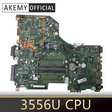 Akemy Laptop Motherboard For ACER Aspire E5-573 Pentium 3556U Mainboard DA0ZRTMB6D0 SR1E3 DDR3 2024 - buy cheap
