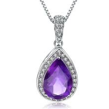Gem's Ballet 5.63Ct Natural Amethyst Gemstone 925 Sterling Silver Pendant Necklace Fine Jewelry For Women Drop Shipping 2024 - buy cheap