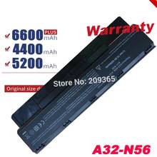 Batería de portátil de 6 celdas para Asus, N76, N76V, N76VJ, N76VM, N76VZ, A33-N56 2024 - compra barato