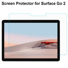Película de vidro temperado para microsoft surface go 2 2020, proteção para go 2, tablet, pc, 10.5 polegadas 2024 - compre barato