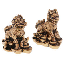 Resin Chi Lin/Qi Lin Statue Feng Shui Collectible Kirin Statue Home Furnishing Articles Animal Ornament 2024 - buy cheap