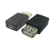 Переходник USB 2,0 типа «мама» к Micro USB «мама» 2024 - купить недорого