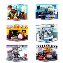 XINGBAO 01402 Genuine Building Blocks City The Living House Set Building Bricks Educational Toys with Figure blocks toys 2024 - buy cheap