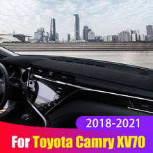 For Toyota Camry 70 XV70 2018 2019 2020 2021 Car Dashboard Covers Mat Avoid Light Pad Instrument Platform Carpets Accessories 2024 - buy cheap