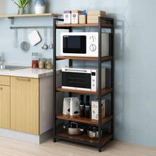 Household Kitchen Shelf Landing Multilayer Storage Rack Microwave Oven Pan Rack Receive Condiment Shelves 2024 - buy cheap