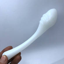 2020New White Crystal Glass Dildo Glass Anal Plug Dilator Butt Plug  Anal Vaginal Masturbation Glass Stick Sex Toy For Woman Men 2024 - buy cheap