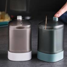 Automatic Toothpick Holder Container Wheat Straw Household Table Toothpick Storage Box Toothpick Dispenser 2024 - buy cheap