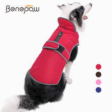 Benepaw Warm Dog Jacket For Small Medium Large Dogs Waterproof Reflective Pet Clothes Winter Fleece Puppy Clothing Windproof 2024 - buy cheap