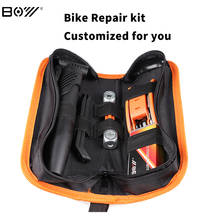 BOY MTB Bike Accessory Bicycle Tire Repair Tools Kit Tire Lever With Mini Air Inflador Pump Biking Multitool Mountain Cycling 2024 - buy cheap