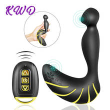 Wireless Prostate Massage, Waterproof Anal Beads Butt Plugs Vibrator Strong Vibration Adult Sex Toys For Men Male Masturbator 2024 - buy cheap