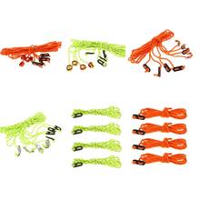 4pcs Reflective Camping Paracord Rope Guy Line with Adjusters Accessories for Tent Tarp Awning Canopy 2024 - buy cheap