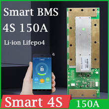 Placa de protección de batería de litio Lifepo4, BMS inteligente, 4S, 12V, 150A, 3,2 V, 3,7 V, X 4 2024 - compra barato