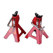 2PCS Mini Jack Stands for 1/10 RC Car RX4 Axial SCX10 Tamiya CC01 D90 D110 TF2 2024 - buy cheap