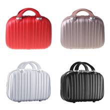 14in Cosmetic Case Luggage Small Travel Portable Pouch Carrying Box Multifunctional Suitcase for Makeup 2024 - buy cheap