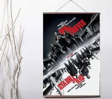 Lot style Choose Den of Thieves Movie Art Canvas print poster decoration painting with solid wood hanging scroll 2024 - buy cheap