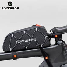 ROCKBROS Bike Bags Waterproof Cycling Top Front Tube Frame Bag Bike Accessories Large Capacity MTB Road Bicycle Pannier Bag 2024 - buy cheap