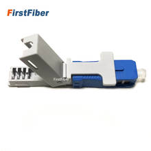 Conector rápido rápido da fibra do conjunto do campo rápido liso do cabo da fibra do adaptador ftth do sc apc/upc 2024 - compre barato