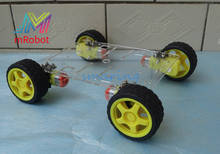 Kits de chasis de coche inteligente Robot con Motor para Arduino, de coche inteligente Kit educativo, bricolaje 2024 - compra barato