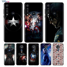 Captain America Marvel For Motorola G9 G8 G Stylus Power One Fusion Hyper Edge E7 E6 5G Plus Play Lite Soft Phone Case 2024 - buy cheap