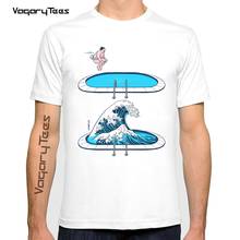 Vagarytees-Camiseta de manga corta para hombre, prenda de vestir, informal, divertida, de verano, 2021 2024 - compra barato