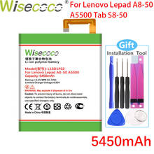 WISECOCO 5450mAh L13D1P32 Battery For Lenovo Lepad A8-50 A5500 Tab S8-50 AB IDEAPAD 8 S8-50F S8-50LC Mobile Phone New Produced 2024 - buy cheap