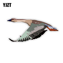 YJZT 7CM*15.2CM Originality Wild Goose Animal Car Sticker Decal PVC Decor C29-1153 2024 - buy cheap