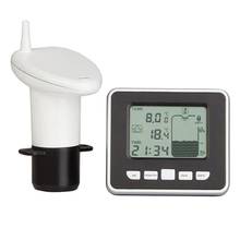 Medidor de nivel de tanque de agua ultrasónico, Sensor de temperatura, batería baja, indicador de profundidad de líquido, Alarma de tiempo, transmisor de medición 2024 - compra barato