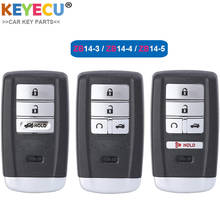 KEYECU-llave remota Universal inteligente para programador de llaves de ZB14-3, KEYDIY, serie ZB, ZB14-4, ZB14-5, 3, 4, 5 botones, para Acura Style 2024 - compra barato