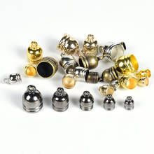 20-50Pcs/Lot Bracelet End Tip Tassel Caps Necklace Earrings DIY Accessories Fringe Plastic End Caps For Jewelry Making Supplies 2024 - buy cheap