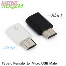 Type C female connector to Micro USB male adapter, charging converter, data adapter, high-speed mobile phone accessories 1pc 2024 - buy cheap