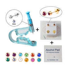 1PC Disposable Sterile Ear Piercing Unit Ear Piercing Gun CZ Crystal Butterfly Stud Earring Cartilage Tragus Helix Piercing Kit 2024 - buy cheap