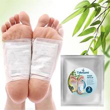 1Pack 2PCS Detox Foot Patches Pads Weight Loss Slimming Cleansing Herbal Body Health Adhesive Pads Remove Toxin Foot Care 2024 - buy cheap